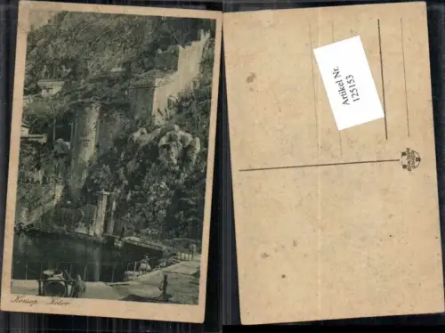 125153,Kotor Cattaro Kotorska Partie im Ort