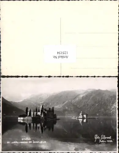 125154,FotoAK Otocici Sv Jurajigospa Kotor Cattaro Kotorska Otocima