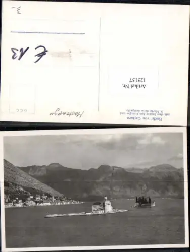 125157,FotoAK Kotor Cattaro Kotorska San Giorgio San Maria Scalpello