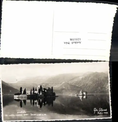 125158,Otocici sv Jurajigospa Kotor Cattaro Kotorska Otocima