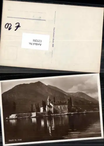 125201,Otocic Sv Juraj Kotor Cattaro Kotorska