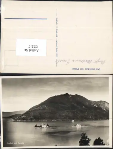 125217,Perast Perasto Kotor Cattaro Kotorska Inseln 1930