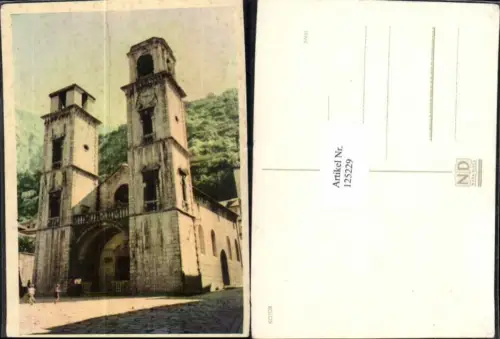 125229,Kotor Cattaro Kotorska Kirche