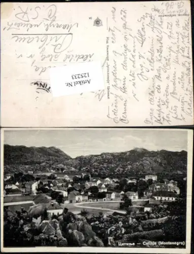 125233,Cetinje Montenegro Kotor Cattaro Kotorska