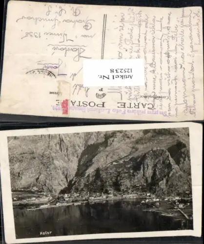 125238,Kotor Cattaro Kotorska Fotokarte