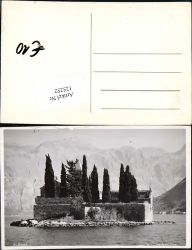 125252,Perast Perasto bei Kotor Cattaro Kotorska