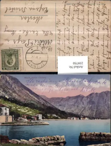 239750,Mulla presso Cattaro Kotor Teilansicht pub Purger u. Co 10372
