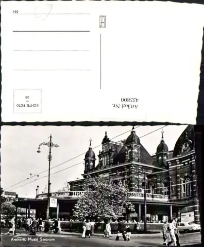 433800,Netherlands Arnhem Musis Sacrum Konzerthaus Gebäude