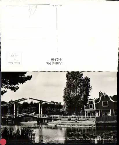 442540,Netherlands Arnhem Zaanse buurt in het Openluchtmuseum Zugbrücke