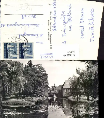 442557,Netherlands Borculo Watermolen Wassermühle Mühle