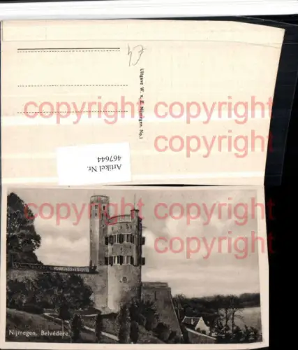 467644,Netherlands Nijmegen Belvedere Turm