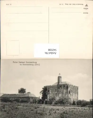 542598,Netherlands Ruine Kasteel Doornenburg Lingewaard Huissen Gelderland