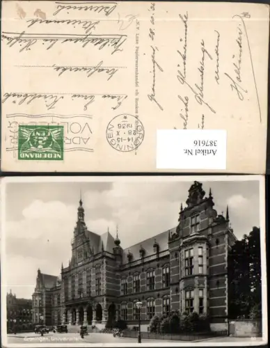387616,Netherlands Groningen Universiteit Universität Gebäude