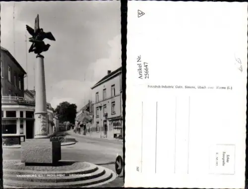 256647,Valkenburg aan de Geul Monument Grendelplein Denkmal Straßenansicht