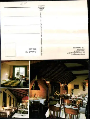 256685,Slenaken La Bonne Auberge B. V. Hotel Restaurant Innenansichten Mehrbildkarte