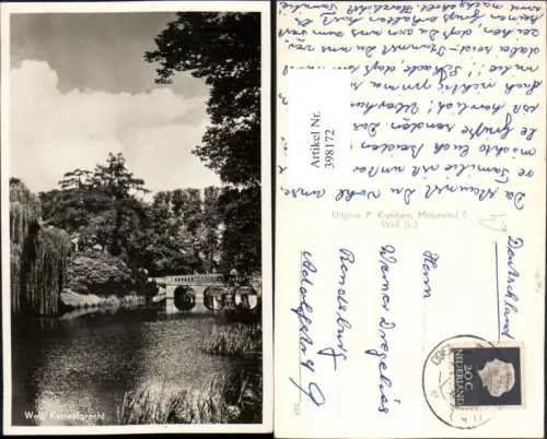 398172,Netherlands Bergen Well Kasteelgracht Brücke