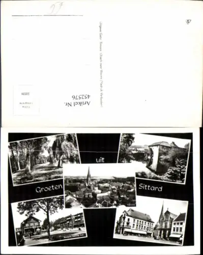 452576,Netherlands Sittard Totale Markt Kruispunt Wandelpark Mehrbildkarte