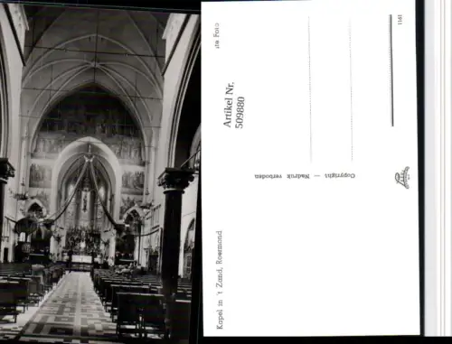 509880,Netherlands Roermond Kapel in 't Zand Kirche Innenansicht