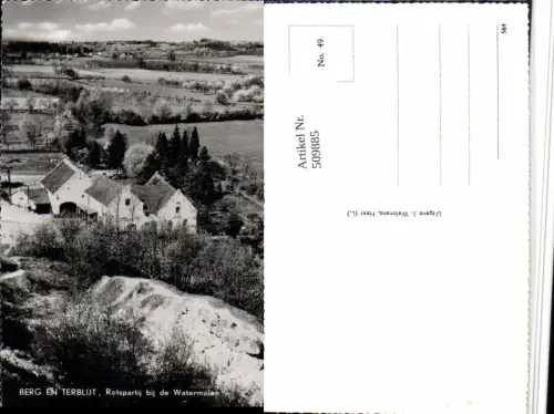 509885,Netherlands Berg en Terblijt Rotspartijk bij de Watermolen Landschaft