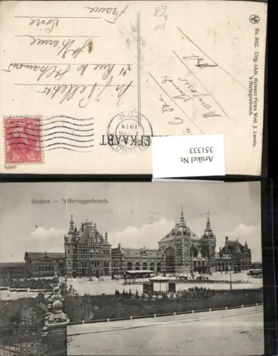 351333,Den Bosch 's Hertogenbosch Station Bahnhof