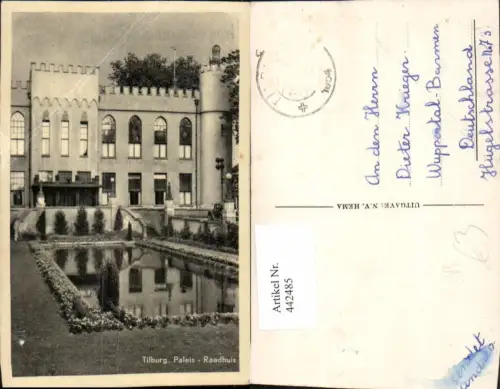 442485,Netherlands Tilburg Paleis Raadhuis Rathaus