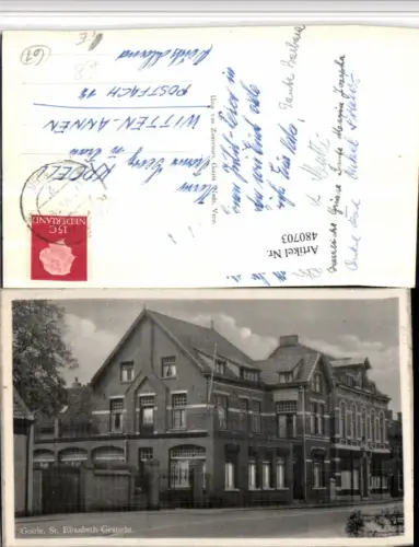 480703,Netherlands Goirle St. Elisabeth-Gesticht Gebäude