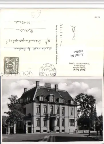 480768,Netherlands Eindhoven Stationsplein Hotel Royal