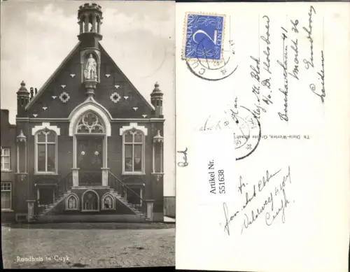 551638,Raadhuis von Cuyk Nordbrabant