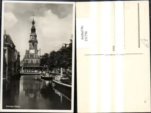 211756,Alkmaar Waag