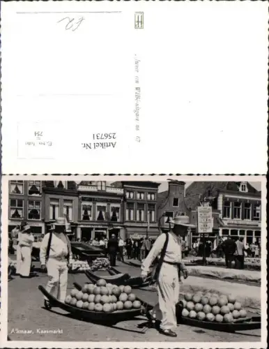 256731,Alkmaar Kaasmarkt Käse Käsemarkt Käseträger Männer m. Hüten Geschäfte
