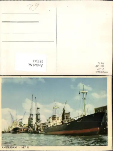 351341,Amsterdam Het Ij Hafen Schiffe