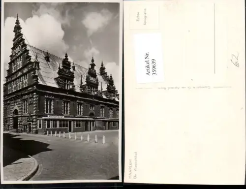 359639,Netherlands Haarlem De Vleeschhal Vleeshal Gebäude