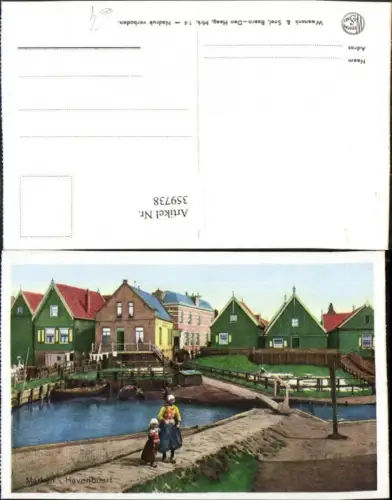 359738,Netherlands Marken Havenbuurt Häuser