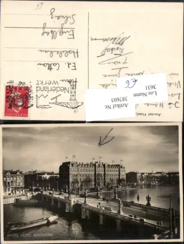 387603,Netherlands Amsterdam Amstel Hotel Brücke