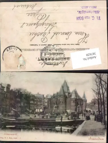 387620,Netherlands Amsterdam Nieuwmarkt Gebäude