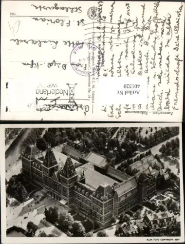 401320,Netherlands Amsterdam Rijksmuseum Museum Fliegeraufnahme
