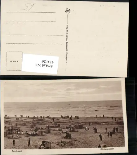413126,Netherlands Zandvoort Strandgezicht Strand Strandleben
