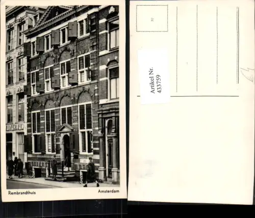 433759,Netherlands Amsterdam Rembrandthuis Haus