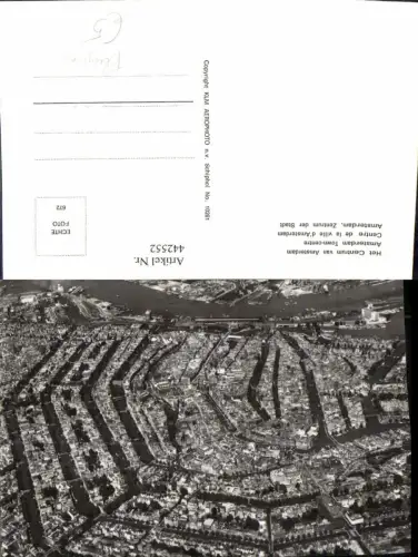 442552,Netherlands Amsterdam Het Centrum Zentrum Totale Fliegeraufnahme