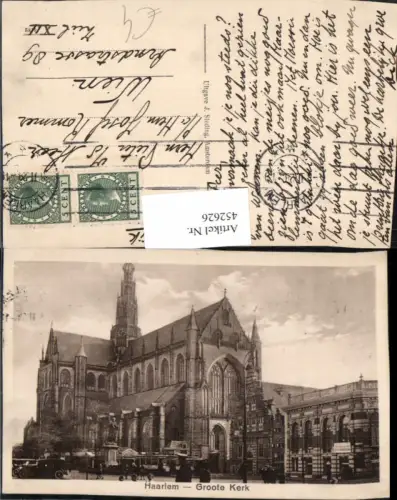452626,Netherlands Haarlem Groote Kerk Kirche