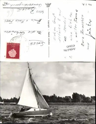 452643,Netherlands Loosdrecht Segelboot Boot