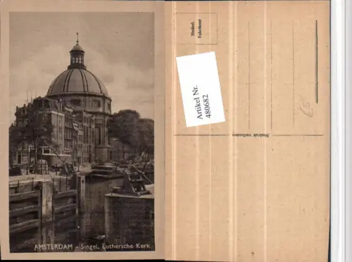 480682,Netherlands Amsterdam Singel Luthersche Kerk Kirche