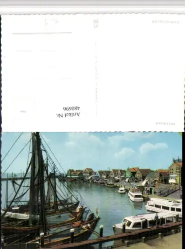 480696,Netherlands Volendam Hafen Segelboote Boote