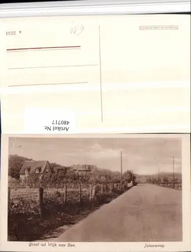 480717,Netherlands Wijk aan Zee Julianaweg Straßenansicht