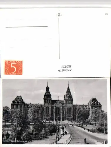 480722,Netherlands Amsterdam Rijksmuseum Museum Gebäude