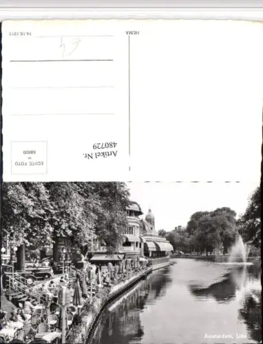 480729,Netherlands Amsterdam Lido Teich Terrasse