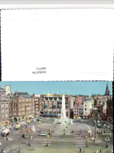 480731,Netherlands Amsterdam Dam met Nationaal Monument