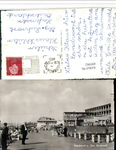 495982,Netherlands Zandvoort aan Zee Boulevard Promenade