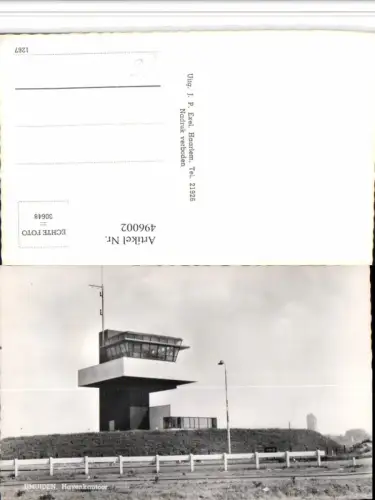 496002,Netherlands Ijmuiden Havenkantoor Hafenbüro Gebäude
