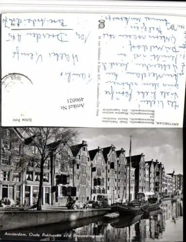 496021,Netherlands Amsterdam Oude Pakhuizen Brouwersgracht Kanal Boot
